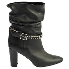 Botines Manolo Blahnik Negro