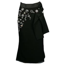 Donna Abbigliamento da Gonne da Minigonne Minigonna in lanaDolce & Gabbana in Lana di colore Nero 30% di sconto 