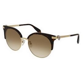 Alexander Mcqueen-Sunglasses Alexander McQueen AVANA model AM0082S-Orange