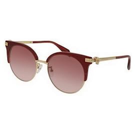 Alexander Mcqueen-Sunglasses Alexander McQueen BURGUNDY model AM0082S-Other