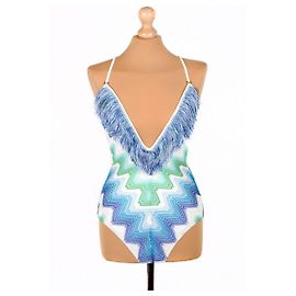 Missoni Bañador flecos Multicolor