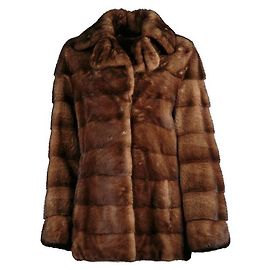 Escada mink coat Brown