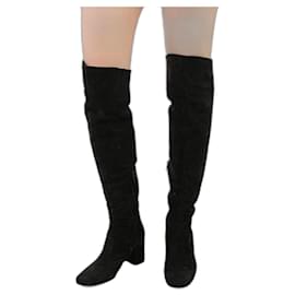 Saint Laurent-Сапоги Yves Saint Laurent-Black