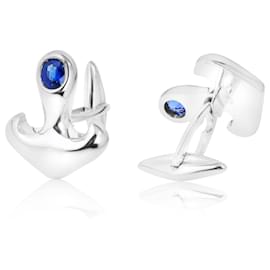 Autre Marque-Leo Pizzo Sapphire Cufflinks-Other