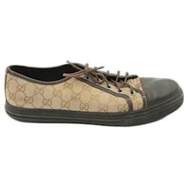 Deportivas Gucci Plateado talla 36 EU de en Cuero - 22475305