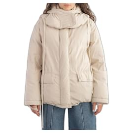 Down Jacket Helmut Lang Beige