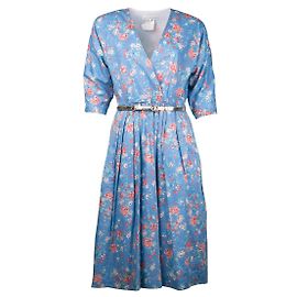 Vestido Alexander Terekhov con estampado Azul