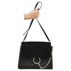 chloe black faye bolsa