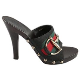 Clogs Gucci Schwarz