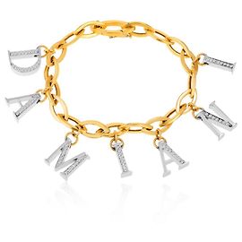 Pulseira de ouro com diamantes Damiani Outro