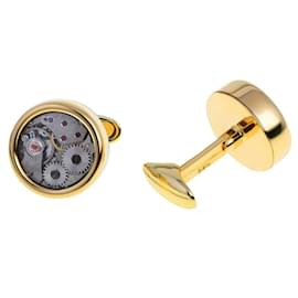 Autre Marque-Ugo Piccini Gold Cufflinks-Other