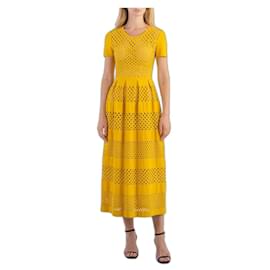 Fendi-Robe Fendi-Jaune