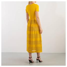 Fendi-Robe Fendi-Jaune
