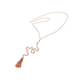 Collar Damiani Tassel de oro con diamantes Otro