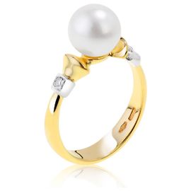 Anillo de oro perla Damiani Otro