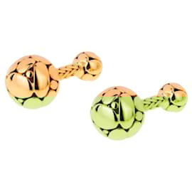 Autre Marque-John Hardy Gold Cufflinks-Other