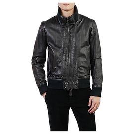 Bottega veneta leather jacket Black