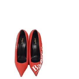 Balenciaga-Balenciaga Knife Shoes-Red