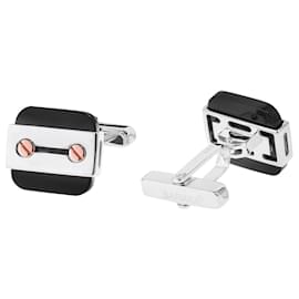 Autre Marque-Gold cufflinks with onyx Baraka-Other