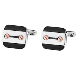Autre Marque-Gold cufflinks with onyx Baraka-Other