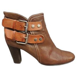 Chloé leather ankle boots light brown 36 Light brown