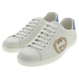 Gucci-[Used]  GUCCI Gucci sneakers men-White,Blue,Beige