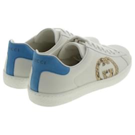 Gucci-[Used]  GUCCI Gucci sneakers men-White,Blue,Beige