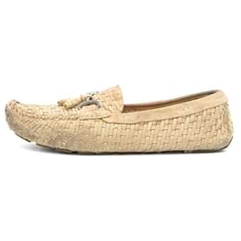 Dolce & Gabbana-[Used]  DOLCE & GABBANA Braided shoes with bit Beige 7 men's-Beige