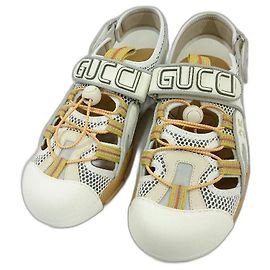 GUCCI Sandals / US7 / WHT / Leather / 546064 White