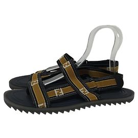 Fendi Men Sandals Navy blue