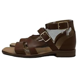 Fendi-Sandals-Brown