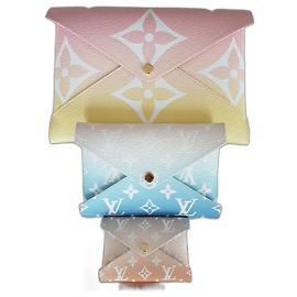 Embreagem Louis Vuitton Kirigami 3-dentro-1 coleção de piscina Multicor