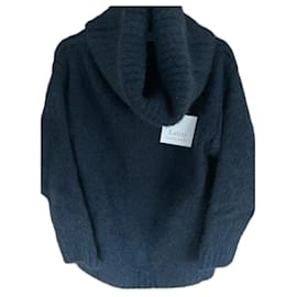 Autre Marque-Comodo maglione caratterizzato da un dolcevita oversize / Latini Giulia Black-Nero