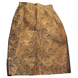 Chanel-Skirts-Golden
