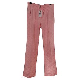 JUICY COUTURE pink velvet sweatpants Pink