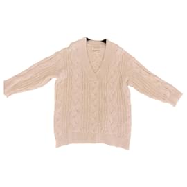 Autre Marque Pull oversize NOTES DU NORD Crème