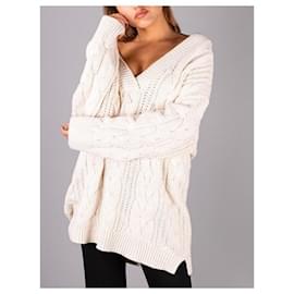 Autre Marque-Oversized sweater NOTES DU NORD-Cream