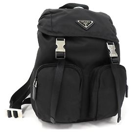 [Gebraucht] PRADA Rucksack Nylon Schwarz BZ0024 Schwarz
