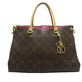 Louis Vuitton-Louis Vuitton Brown Monogram Pallas Satchel-Brown