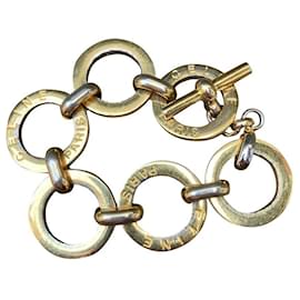 Céline-Superb Celine Vintage bracelet-Gold hardware