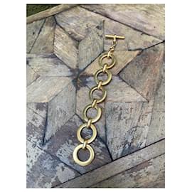Céline-Superb Celine Vintage bracelet-Gold hardware