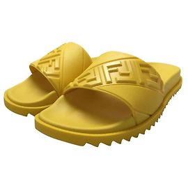 Fendi Men Sandals Yellow