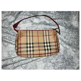 Burberry-bolso de hombro Haymarket a cuadros-Otro