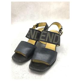 Fendi-Sandals-Brown