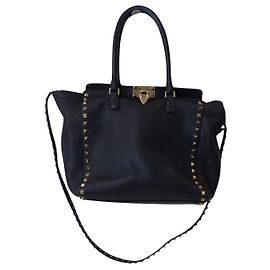 Valentino Borsa Rockstud Blu