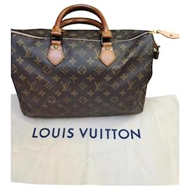 Louis Vuitton-Speedy 35-Marrone scuro