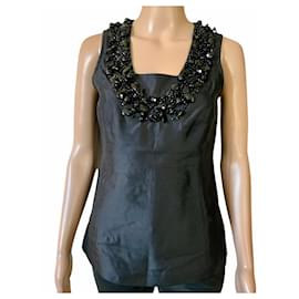 Tory Burch Top Nero