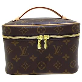 Louis Vuitton-Louis Vuitton Brown Monogram Nice Vanity Case-Brown