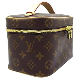Louis Vuitton-Louis Vuitton Brown Monogram Nice Vanity Case-Brown