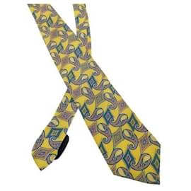 Gianni Versace-Ties-Yellow
